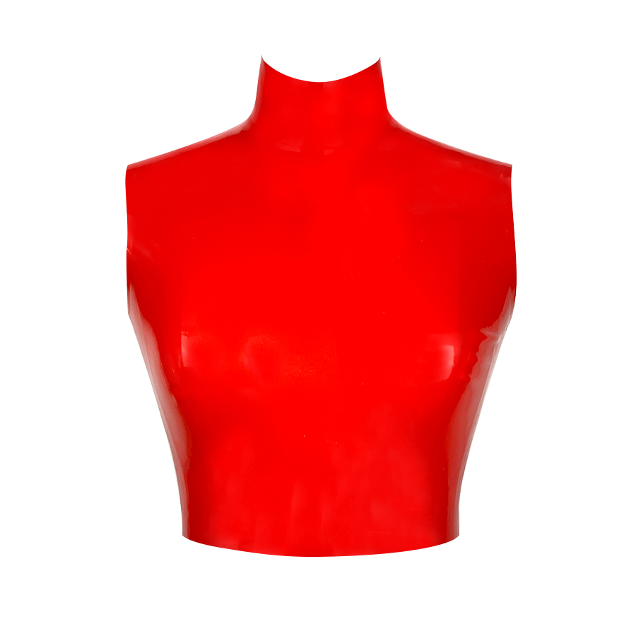 Atsuko Kudo Latex Eleonora Top in Red