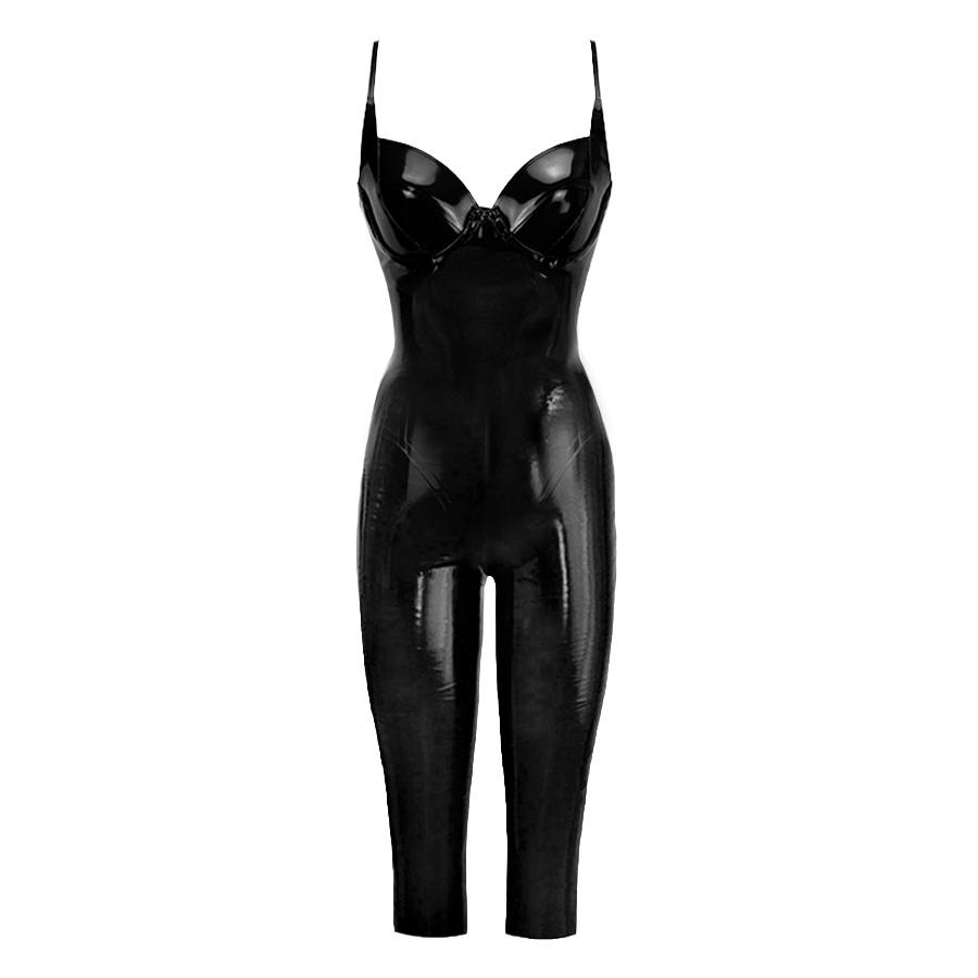 Atsuko Kudo Latex レディー P キャットスーツ in 