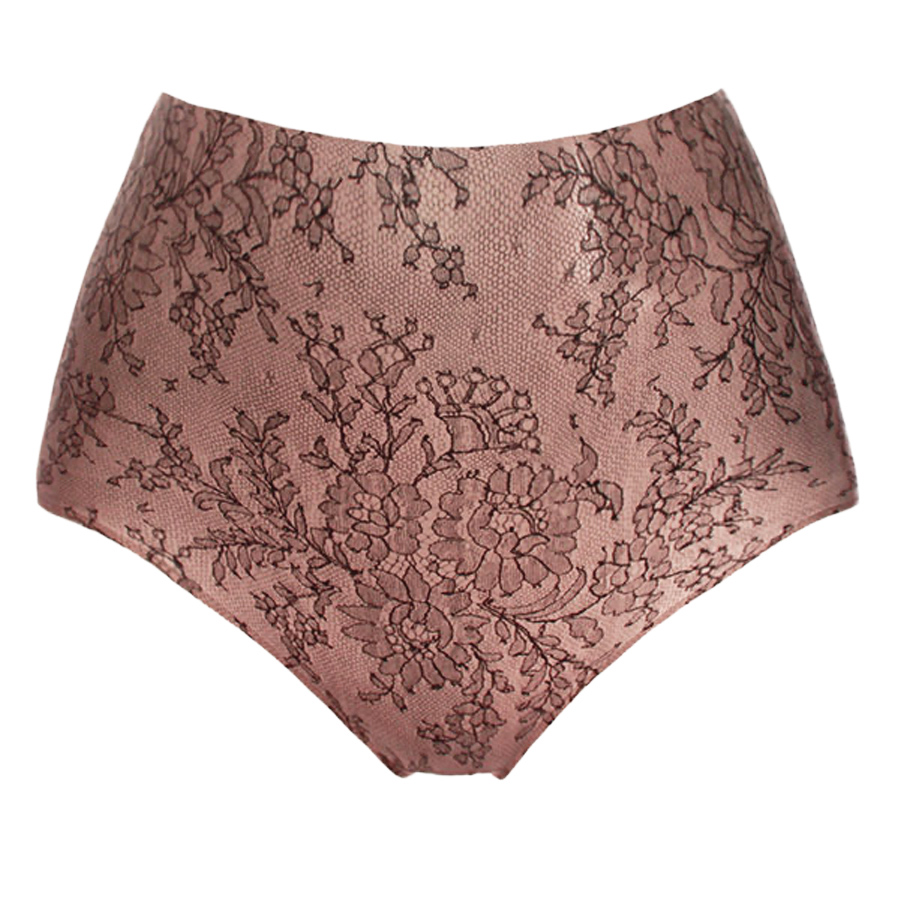 Atsuko Kudo Latex  in Semi-Trans Pink Lace