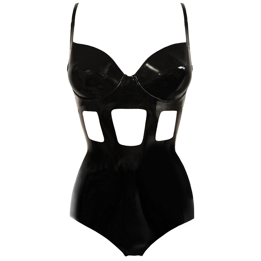 Atsuko Kudo Latex Lady P Soft Cup Cage Cutout Bodysuit