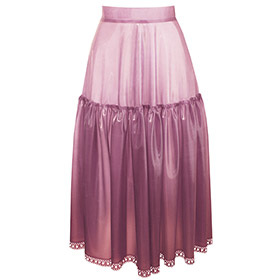 Atsuko Kudo Latex Petticoat in semi-trans lilac