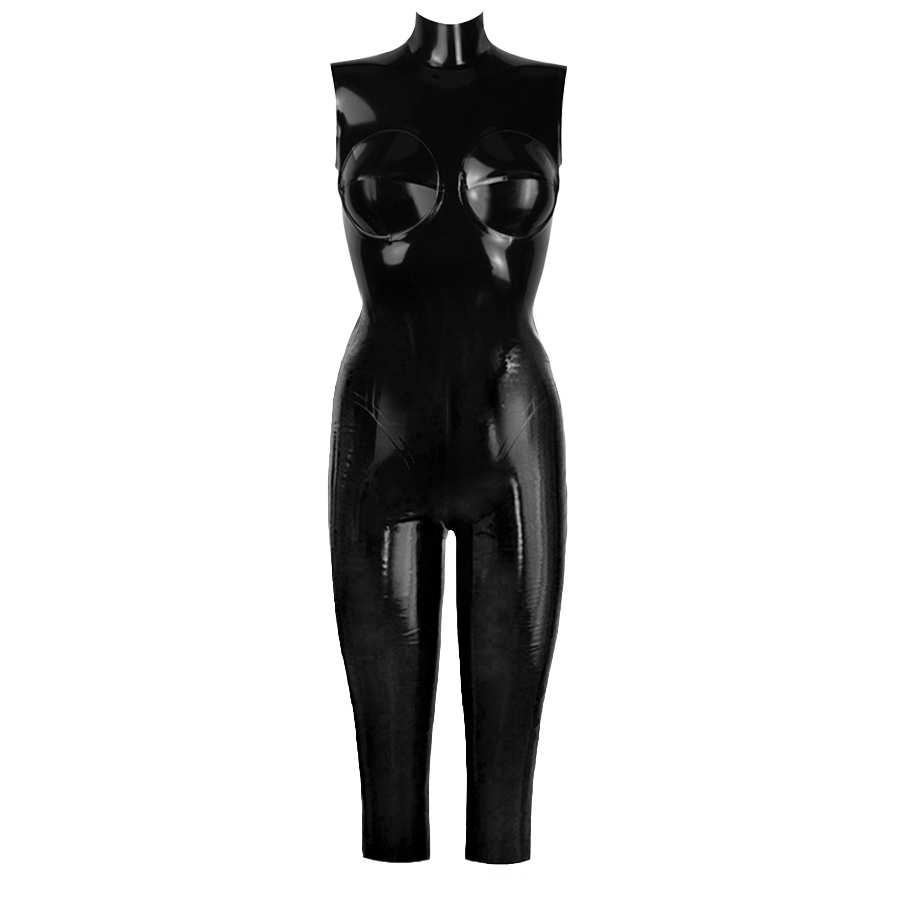 Atsuko Kudo Latex ストームカップ キャットスーツ in 