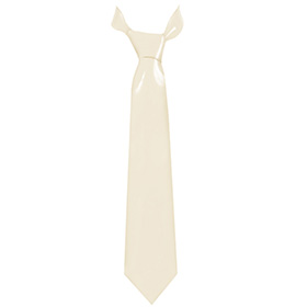 Atsuko Kudo Latex Tie in supatex white