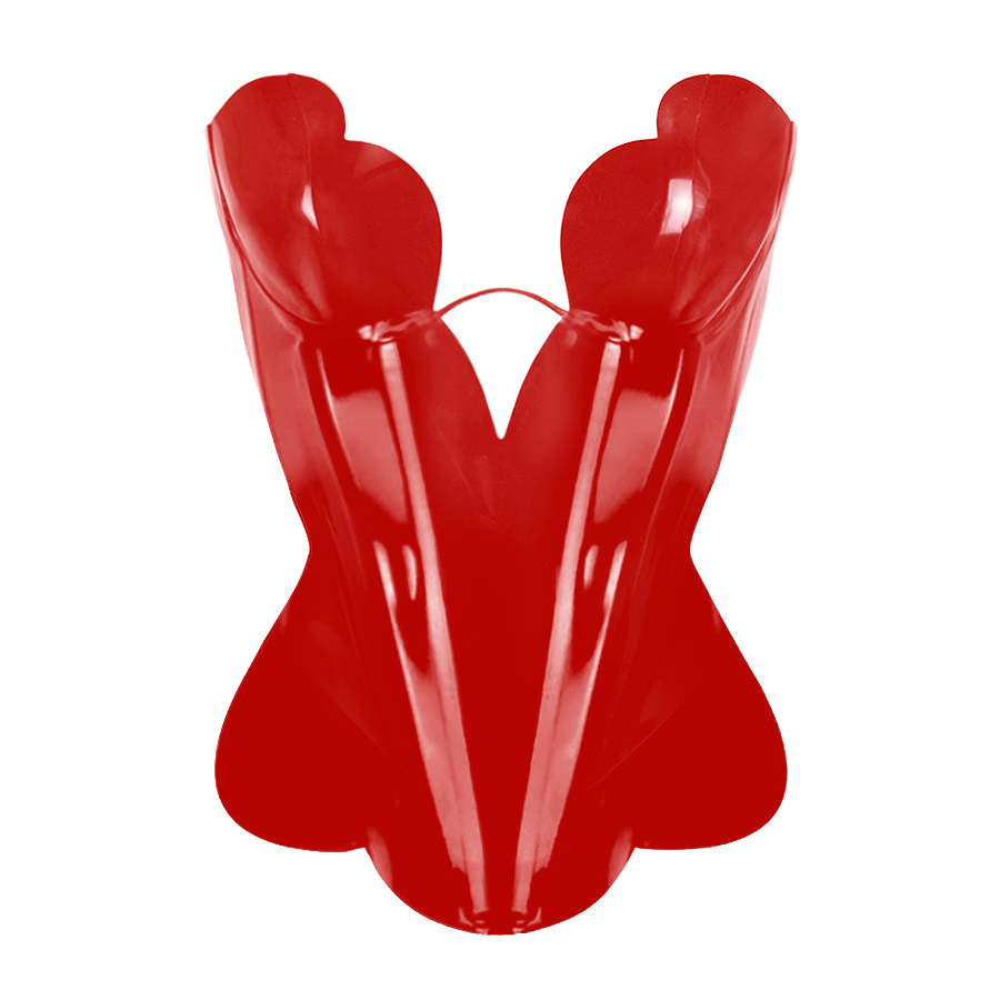 Atsuko Kudo Latex  in Red