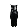 Atsuko Kudo ラテックス チューリップドレス in Supatex Black | アツコクドウ
