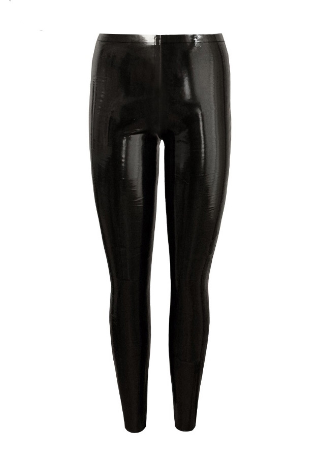Shop Atsuko Kudo Latex Low Cut Leggings