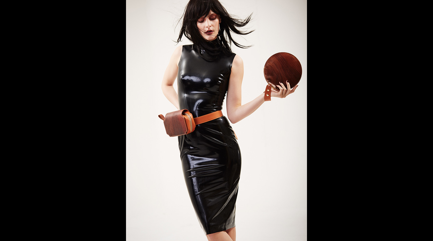 Atsuko Kudo latex featured in Ligature online Latex Fashion