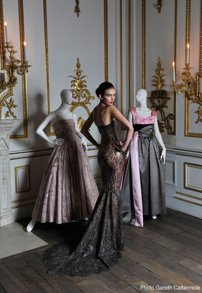 Ballgowns: British Glamour Since 1950' exhibition at V&A museum